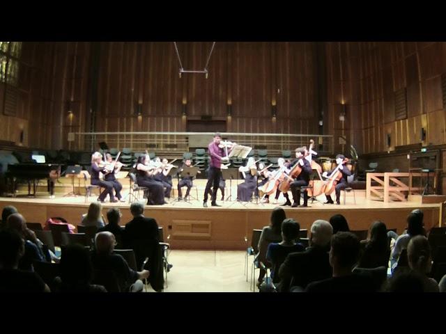 Francesco Sica performing Invierno Porteno (Winter) by Astor Piazzolla.
