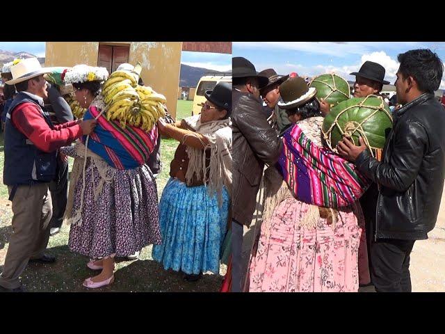 Mira las costumbres cuando una AUTORIDAD ORIGINARIA termina su GESTIÓN, pueblo Caluyo  Tiwanaku  