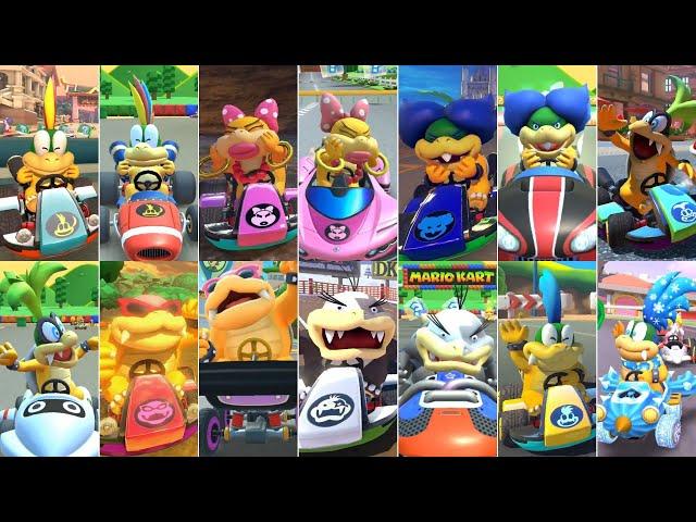 Evolution Of Koopalings In Mario Kart Games [2014-2022]