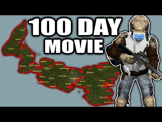 I Survived 100 DAYS In LOST PROVINCE | THE MOVIE