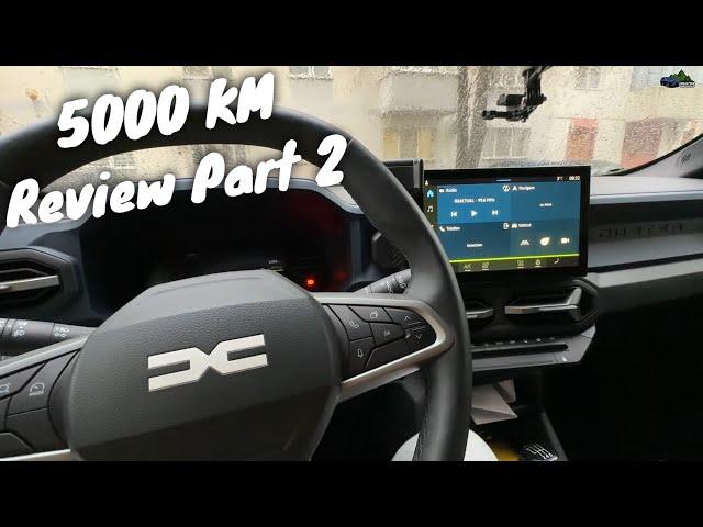 Dacia Duster 4x4 2024 Review after 5000 KM | Interior