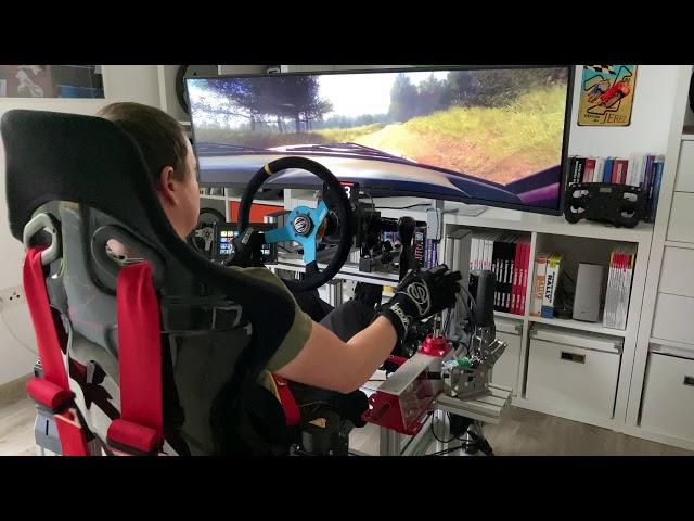 WORLD RECORD | Dirt Rally 2.0 - Ford Escort - ZAGORZE | Highend Simracing Motion Simulator SFX100