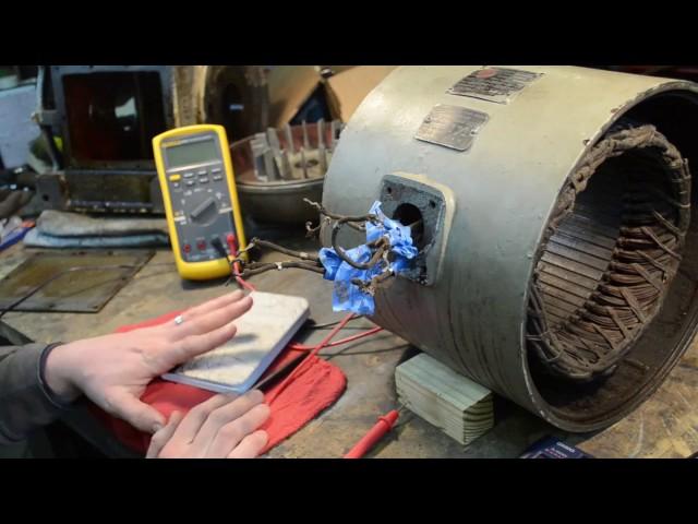 Checking Windings in a 9 Lead 3 Phase Motor