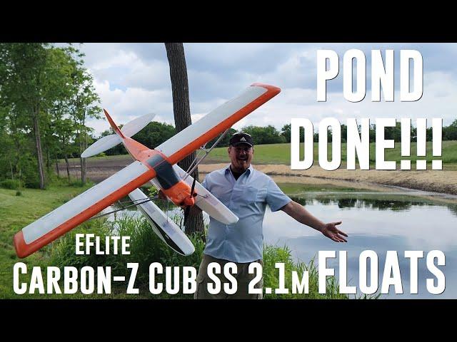 E-flite - Carbon Z Cub SS - 2.1m - Float Flight + Pond Update