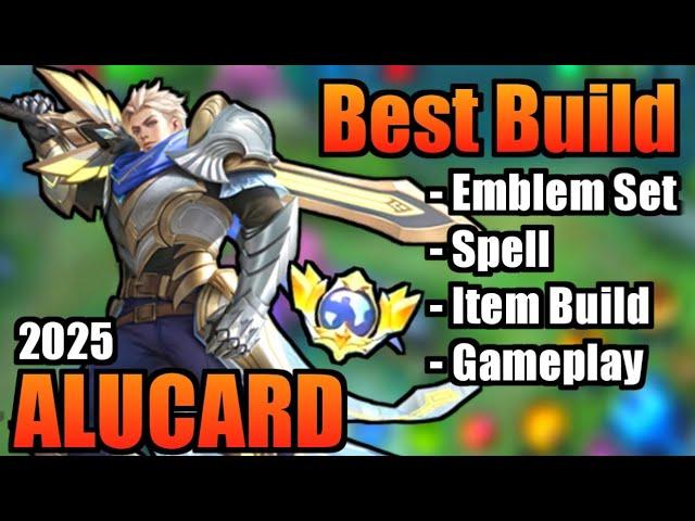 ALUCARD BEST BUILD 2025 | TOP 1 GLOBAL ALUCARD BUILD | ALUCARD - MOBILE LEGENDS | MLBB