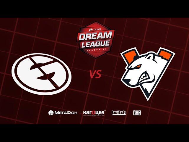 MUST SEE! Evil Geniuses vs Virtus.pro, DreamLeague Season 11 Major, bo3, game 2 [4ce & Lex]