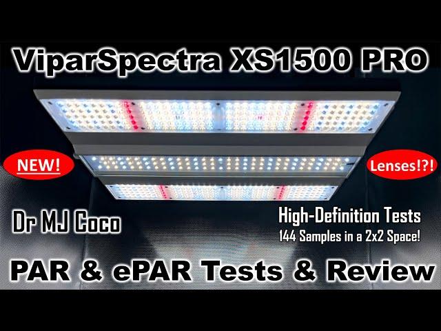 ViparSpectra XS1500 Pro PAR & ePAR Test and Review