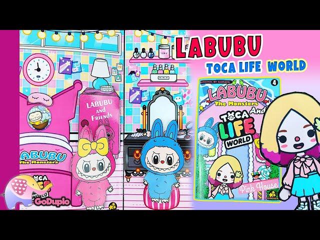 Rose Toca Boca Main Ke Rumah LABUBU !! Bantu Dekor Rumahnya Juga! - Goduplo TV