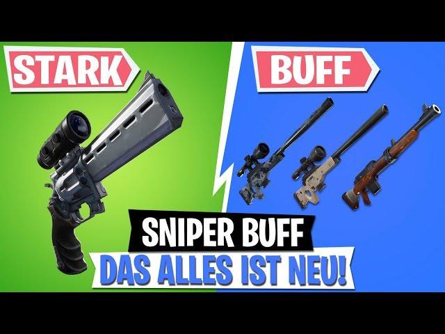 *UPDATE* Sniper Buff | Neuer Revolver mit Zielfernrohr | Fortnite Battle Royale