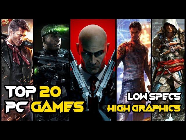 TOP 20 Games For Low Spec | low end pc games | best game for low end pc | Intel HD Graphics