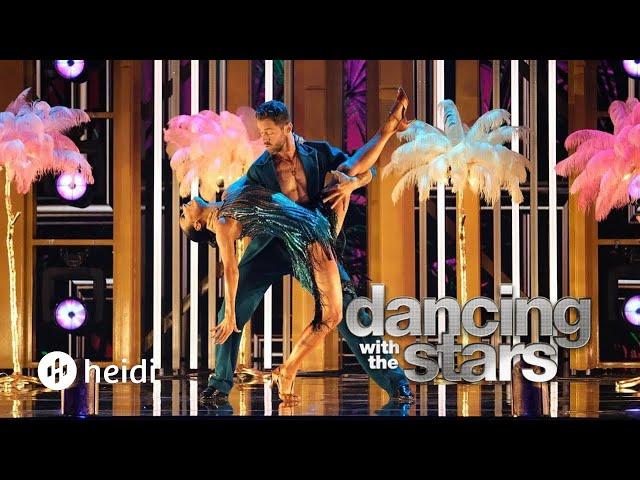 Heidi D'Amelio and Artem Chigvintsev Dancing The Samba (Week 6) | Dancing With The Stars on Disney+