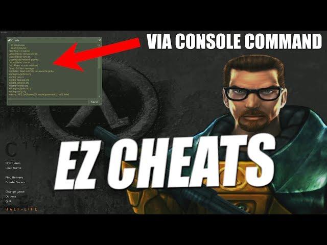 HALF LIFE: EZ Cheats For Original PC Game.