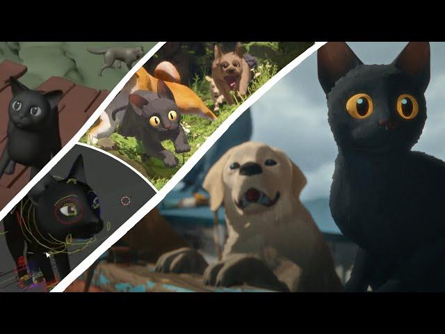 MAKING OF FLOW Movie (2024) Behind The Scenes | Oscars | Animation | Blender | Gints Zilbalodis