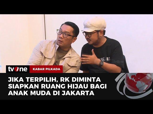 RK Bertemu Komunitas Anak Muda di Kawasan Blok M | Kabar Pilkada tvOne