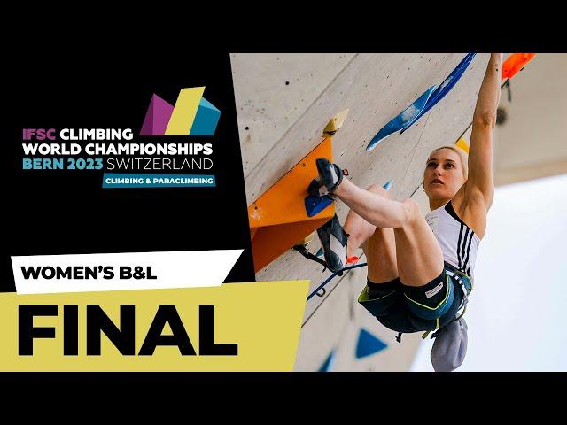 Women's Boulder & Lead final || Bern 2023