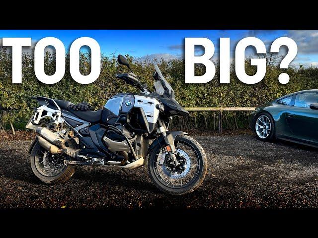 Filtering and commuting on a land yacht?! BMW R1300 GSA diaries part 2