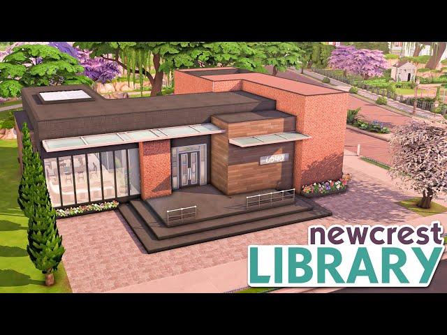 Newcrest National Library   | NO CC | The Sims 4 Speed Build