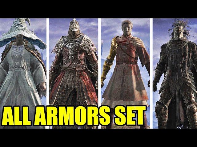 Elden Ring - All Armors Complete Set Showcase