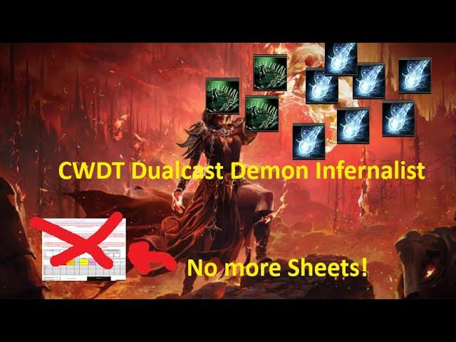 [Path of Exile 2] The simplified CWDT build: CWDT Dualcaster Demon Infernalist