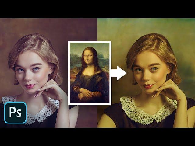 Copy Color Grading from Paintings with Photoshop!