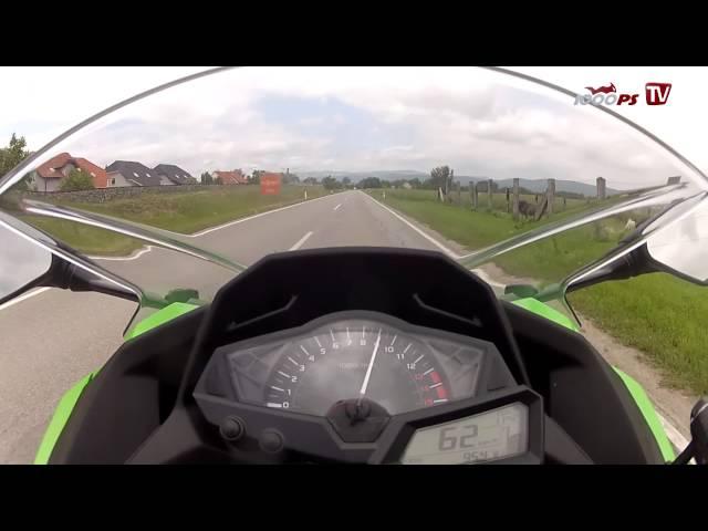 0-100 km/h | Kawasaki Ninja 300 | Aceleración | Acceleration Video