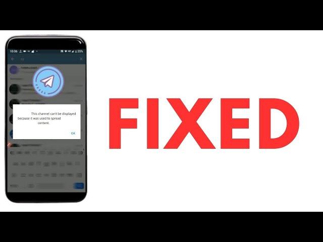 How to Fix Telegram this Message Cannot be displayed ?