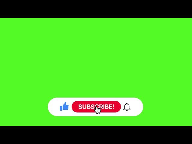 LIKE And SUBSCRIBE Green Screen Video