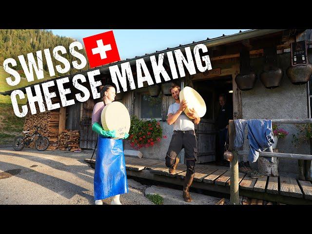 SWISS Cheese Making in the Heart of the Alps