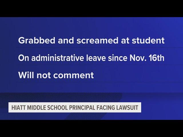 Hiatt Middle School principal facing lawsuit  for allegedly grabbing, screaming at student