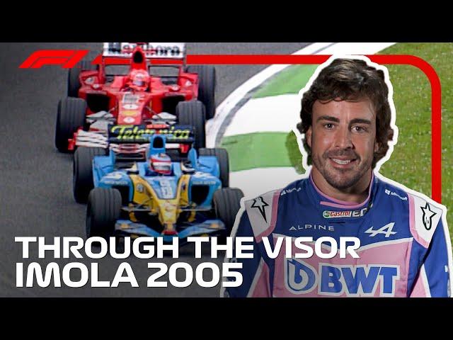 Alonso On His Epic Duel With Schumacher At Imola | Through The Visor