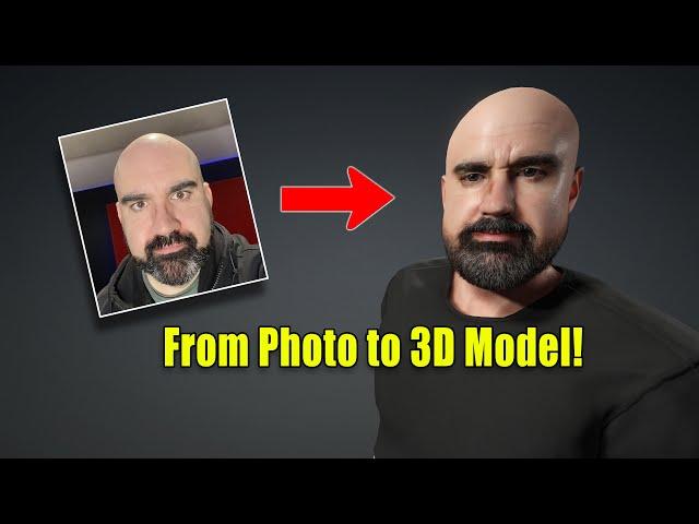 Using Headshot and SkinGen to create a 3D character from a photo!