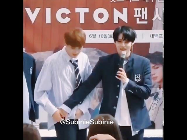 Victon Lim Sejun being protective and conservative