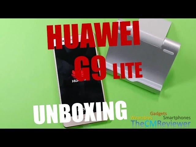 Huawei G9 lite - Review - MSM8952 3/16 RAM/ROM Fingerprint ID LTE - Unboxing (Deutsch)