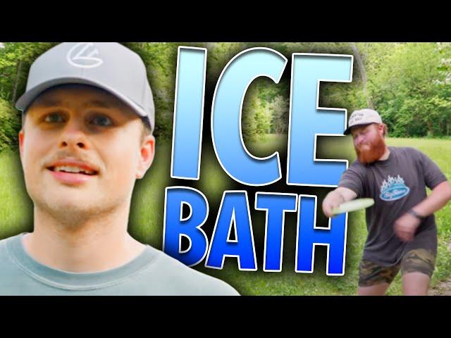 Can We Shoot the Perfect Disc Golf Round?! | Ice Bath Punishment