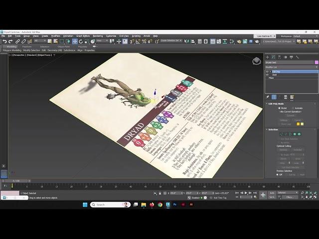 Product Viz in 3ds Max - Part 2: Applying materials to a card