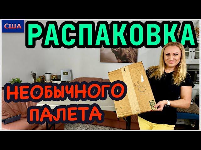 Распаковка палета с аукциона/Очень необычный палет/ Всё для нас / США/ Флорида