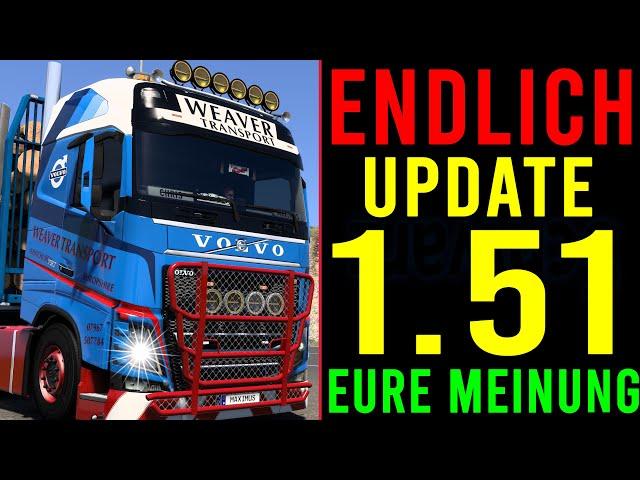 ETS2 ENDLICH das UPDATE 1.51 ist da I Eure Meinung [2810] EURO TRUCK SIMULATOR 2