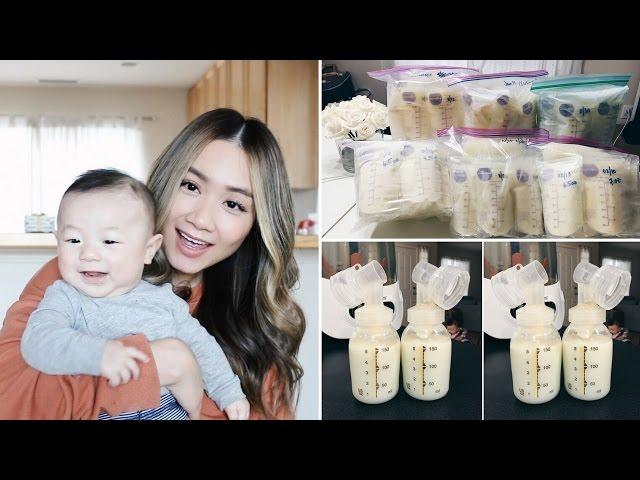 How I Pump 1200 ml of Breastmilk A Day | HAUSOFCOLOR