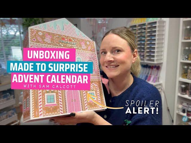 Full Unboxing Made To Surprise Advent Calendar with Sam Calcott | Spoiler Alert!