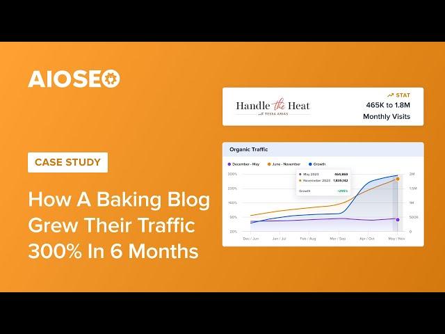 How A Baking Blog Grew Their Traffic Nearly 300% In Just Six Months