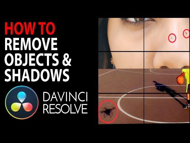 HOW TO: Remove Unwanted Objects from your Videos | Davinci Resolve 15 & 14