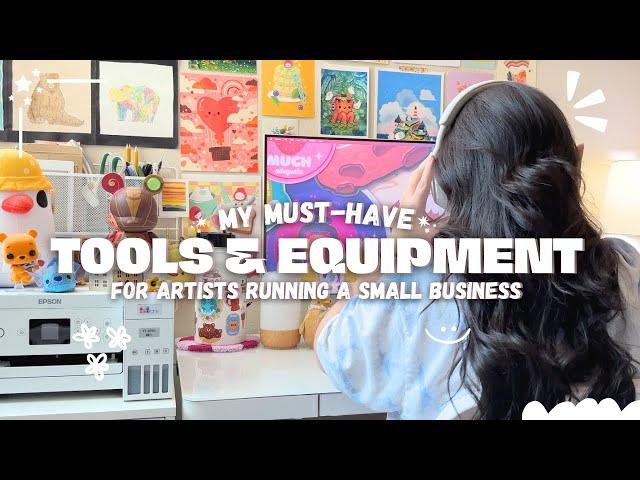 Must-Have Tools and Equipment for Artists Running a Small Business