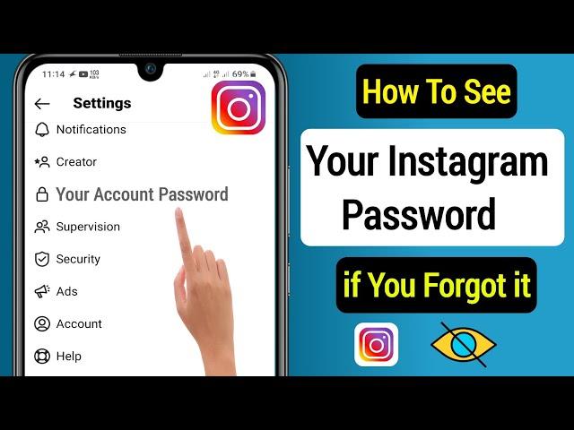 How To See Your Instagram Password If You Forgot It || Find My Instagram Password