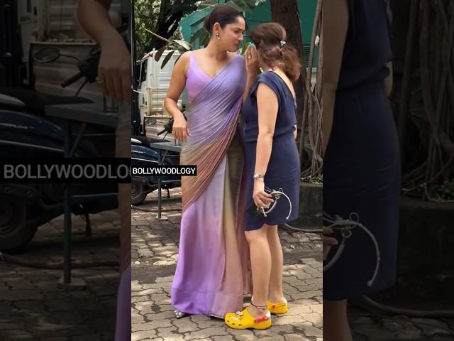 Arey baap re... Ankita Lokhande ne sabke saamne ye kya kar diya | Bollywoodlogy