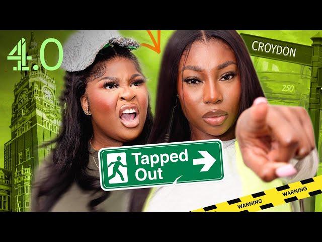 Adeola Catches MISSING Baby Daddy in CROYDON! Ft Nella, Chloe & Mariam | Tapped Out | @channel4.0