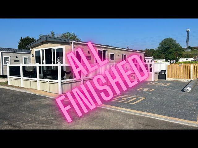 The Park Home Is Finished #vanlife #parkhome #vlog