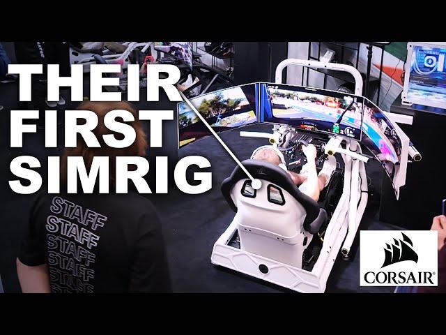 CORSAIR SIM RACING COCKPIT - First Look