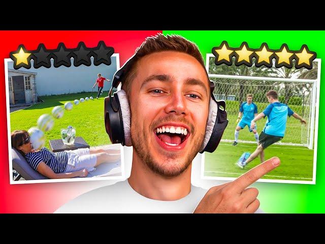 RATING THE GREATEST YOUTUBE FOOTBALL MOMENTS!