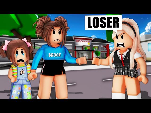 MY 8 YEAR OLD Has A BULLY In Roblox Brookhaven!!