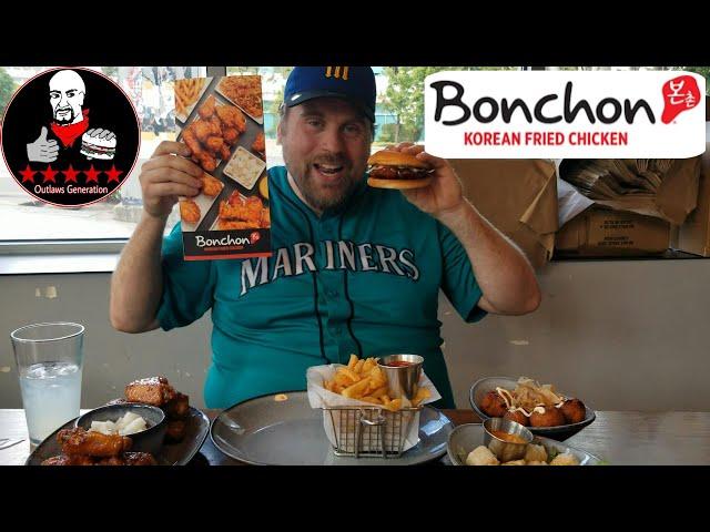 Bonchon  Korean Fried Wings, BBQ Chicken Sandwich & Takoyaki